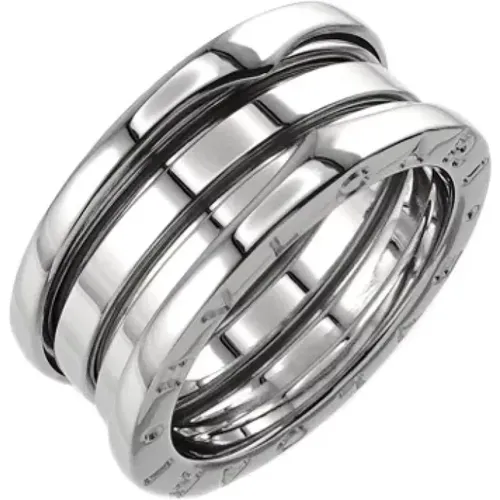 Pre-owned White Gold rings , female, Sizes: ONE SIZE - Bvlgari Vintage - Modalova