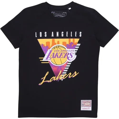 NBA Final Seconds Tee , male, Sizes: XL, S, M - Mitchell & Ness - Modalova