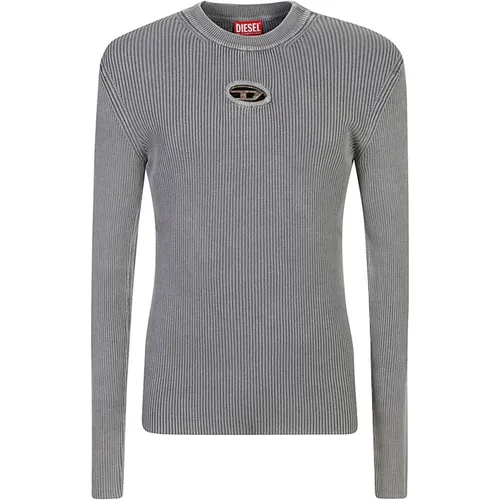 Grey Sweater Collection , male, Sizes: M, L - Diesel - Modalova