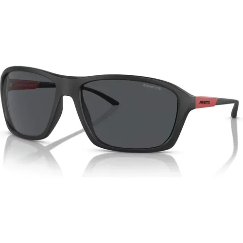 Matte /Dark Grey Sunglasses Nitewish , male, Sizes: 63 MM - Arnette - Modalova