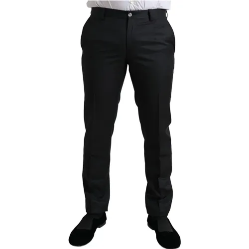 Elegante Slim Fit Anzughose - Dolce & Gabbana - Modalova