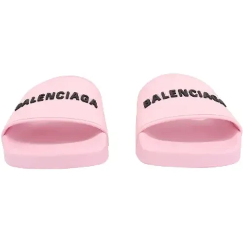 Pre-owned Rubber sandals , female, Sizes: 5 UK - Balenciaga Vintage - Modalova