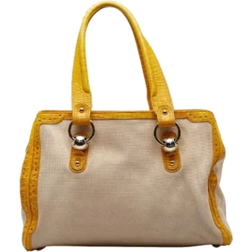 Pre-owned Canvas celine-bags , female, Sizes: ONE SIZE - Celine Vintage - Modalova