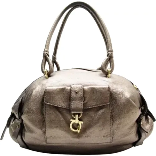 Pre-owned Leather handbags , female, Sizes: ONE SIZE - Salvatore Ferragamo Pre-owned - Modalova