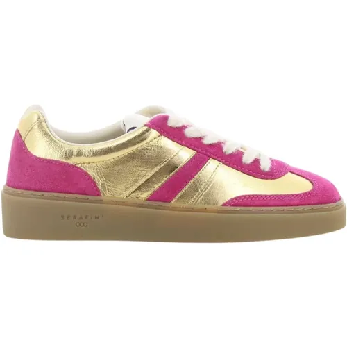 Goldene Damenschuhe Cai23Dcou , Damen, Größe: 39 EU - Serafini - Modalova