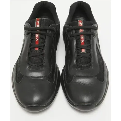 Pre-owned Leder sneakers - Prada Vintage - Modalova