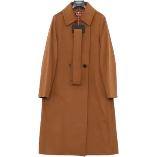 Wool Coat Professional Dry Clean Only , female, Sizes: S - Max Mara - Modalova