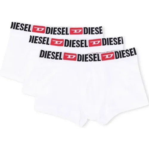 Logo Boxers Pack of 3 , male, Sizes: L, M - Diesel - Modalova