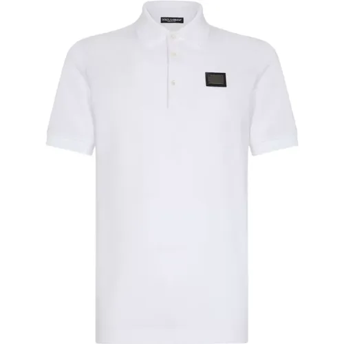 Polo Shirts , male, Sizes: S - Dolce & Gabbana - Modalova