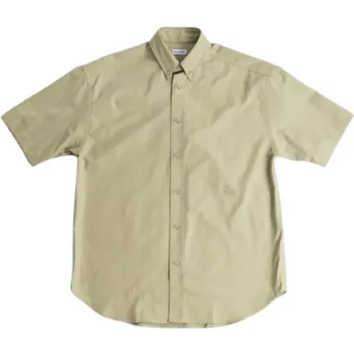 Cotton oxford Shirt in hunter , male, Sizes: S, L - Burberry - Modalova