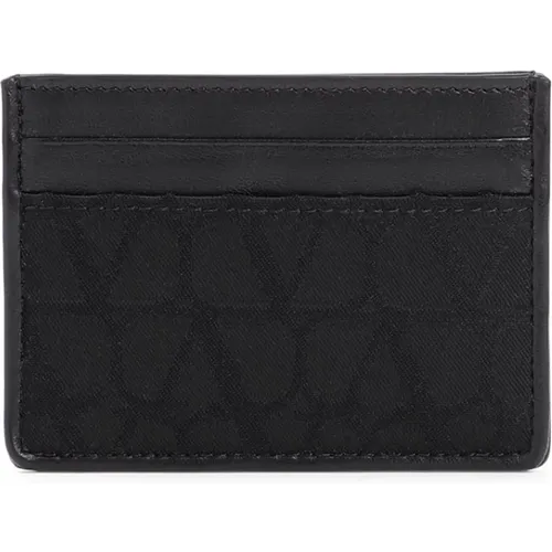 Leather Wallet Aw24 , male, Sizes: ONE SIZE - Valentino Garavani - Modalova