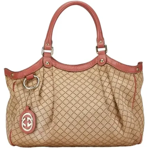 Pre-owned Canvas handbags , female, Sizes: ONE SIZE - Gucci Vintage - Modalova