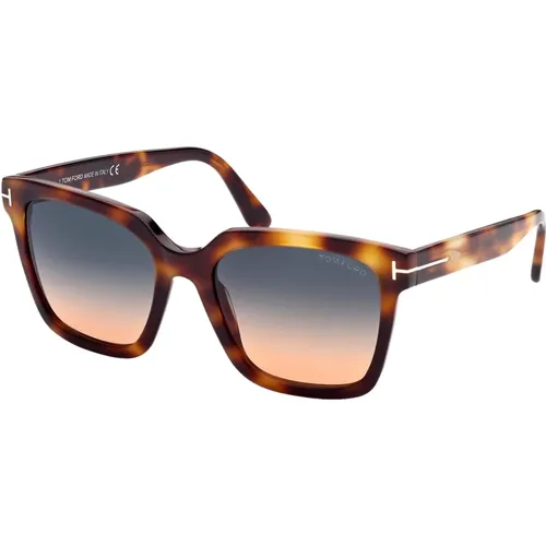 Sonnenbrille , Damen, Größe: 55 MM - Tom Ford - Modalova