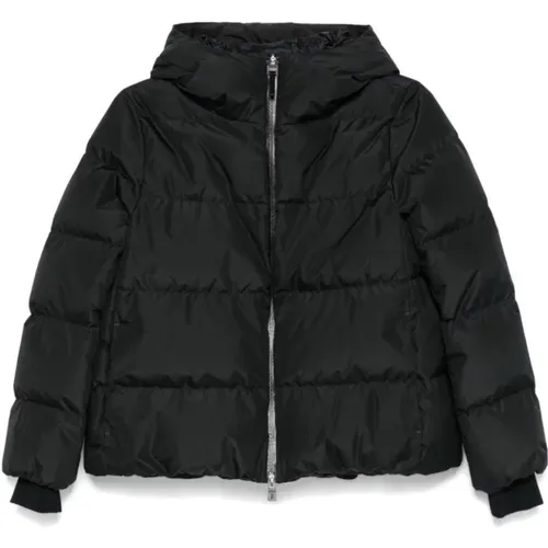 Waterproof Padded Goose Down Coat , female, Sizes: M - Herno - Modalova