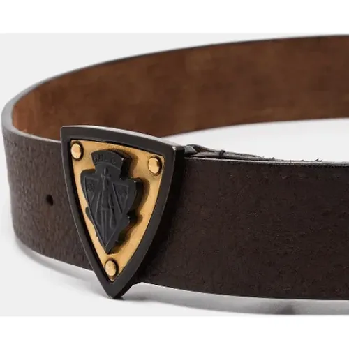 Pre-owned Leather belts , male, Sizes: ONE SIZE - Gucci Vintage - Modalova