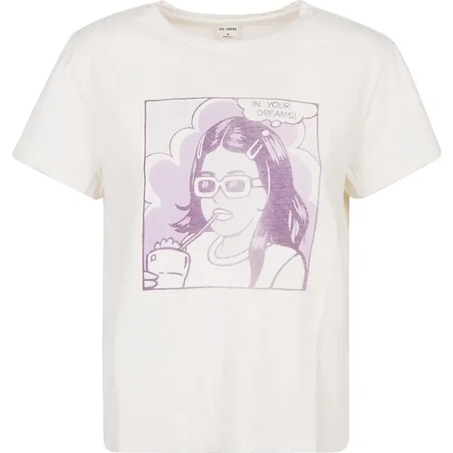 Vintage Dream T-Shirt , female, Sizes: M, S - Re/Done - Modalova