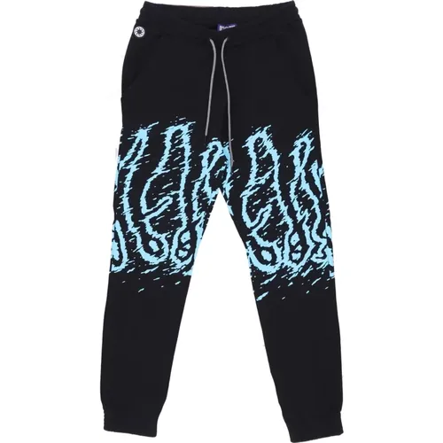 Black Lightweight Tracksuit Pants with Elastic Waist , male, Sizes: XS, S, L, XL - Octopus - Modalova