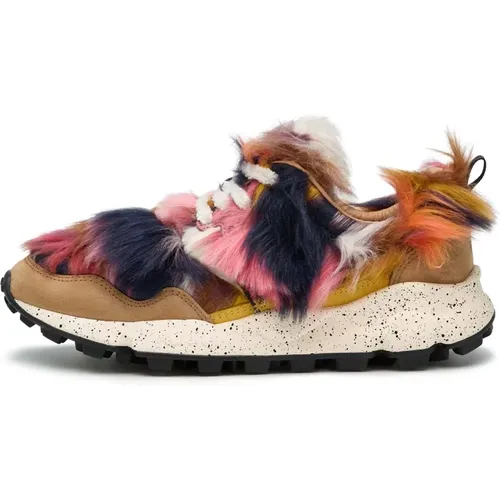 Sneakers Pampas UNI Teddy , Damen, Größe: 37 EU - Flower Mountain - Modalova