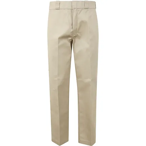 Khaki Work Pant Rec - Durable and Stylish , male, Sizes: W27 L28, W26 L28 - Dickies - Modalova