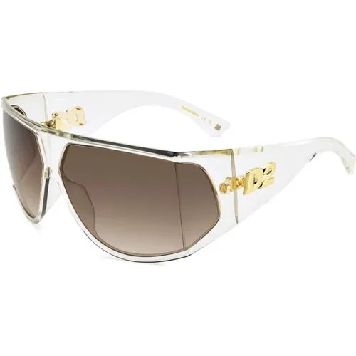 Sporty Wraparound Sunglasses , unisex, Sizes: 75 CM - Dsquared2 - Modalova