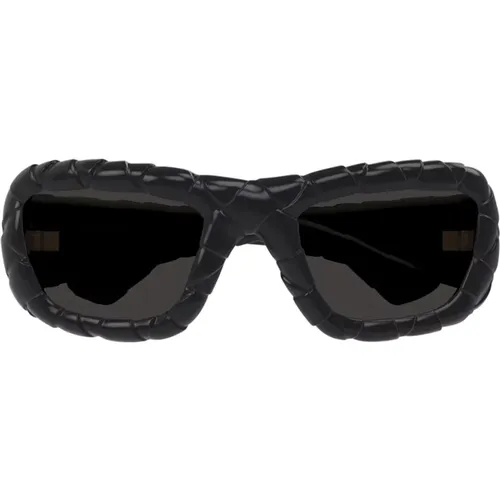 Sophisticated Sunglasses Bv1303S Linea Unapologetic , male, Sizes: 56 MM - Bottega Veneta - Modalova