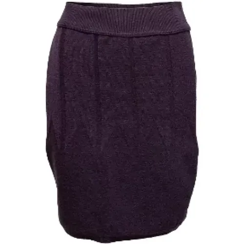 Pre-owned Wool bottoms , female, Sizes: S - Alaïa Pre-owned - Modalova