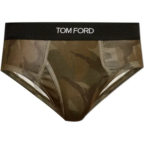 Briefs with logo , male, Sizes: XL - Tom Ford - Modalova