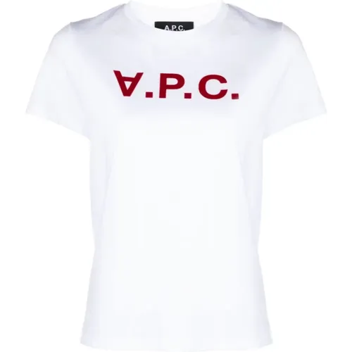 TAB Blanc Bunte T-Shirt A.p.c - A.p.c. - Modalova