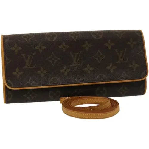 Gebrauchte Braune Leinwand Louis Vuitton Twin Tasche - Louis Vuitton Vintage - Modalova