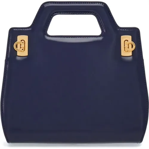 Blaue Taschen Kollektion - Salvatore Ferragamo - Modalova