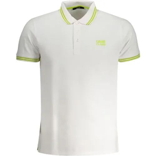 Short Sleeve Polo Shirt with Logo , male, Sizes: M, XL, L, 2XL - Cavalli Class - Modalova