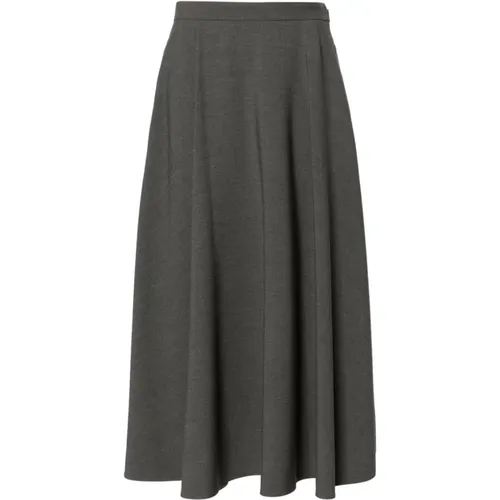 Grey Skirts for Women , female, Sizes: XS - Valentino Garavani - Modalova