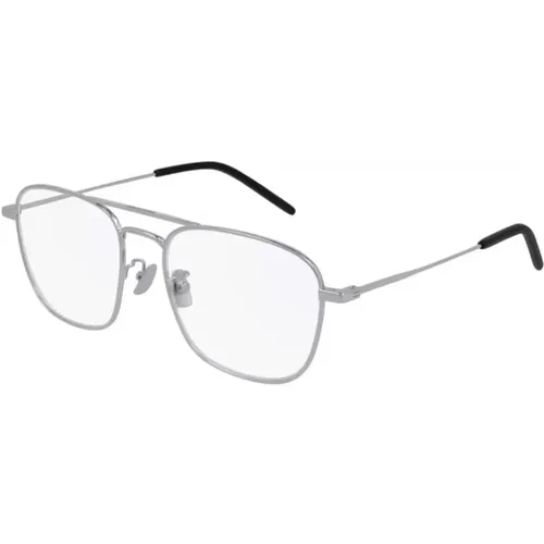 Quadratische Metallsonnenbrille , Damen, Größe: ONE Size - Saint Laurent - Modalova