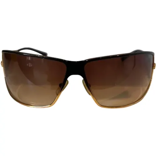 Pre-owned Metal sunglasses , female, Sizes: ONE SIZE - Versace Pre-owned - Modalova