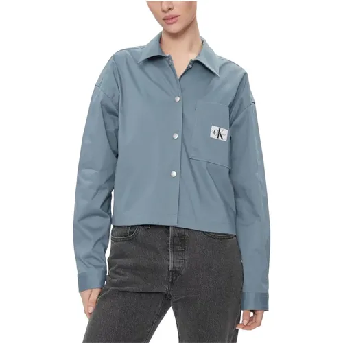 Light Jackets , Damen, Größe: M - Calvin Klein Jeans - Modalova