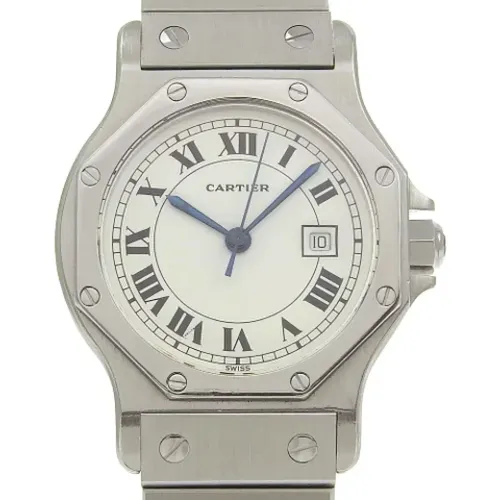 Pre-owned Metal watches , female, Sizes: ONE SIZE - Cartier Vintage - Modalova