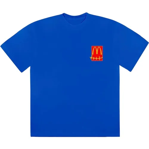 Limitierte Auflage Action Figur Serie III Blaues T-Shirt , Herren, Größe: 2XL - Travis Scott - Modalova