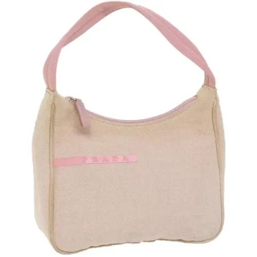 Pre-owned Canvas prada-bags , female, Sizes: ONE SIZE - Prada Vintage - Modalova