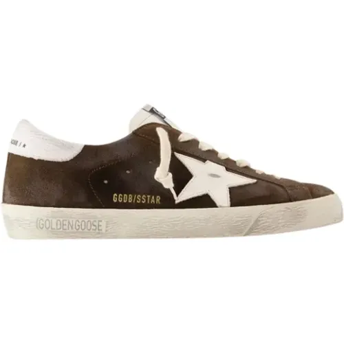 Leather sneakers , female, Sizes: 10 UK - Golden Goose - Modalova