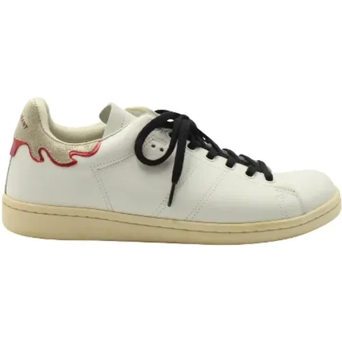 Pre-owned Leather sneakers , female, Sizes: 4 UK - Isabel Marant Pre-owned - Modalova