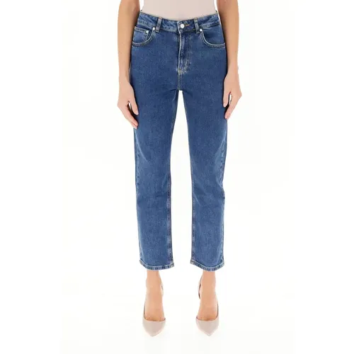 Denim Hose für Stilvolles Outfit , Damen, Größe: W28 - Moschino - Modalova