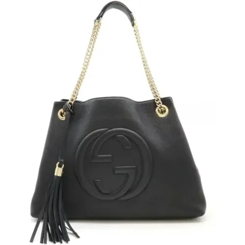 Pre-owned Leather gucci-bags , female, Sizes: ONE SIZE - Gucci Vintage - Modalova