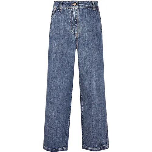 Gerades Jeans , Damen, Größe: W27 - Aspesi - Modalova