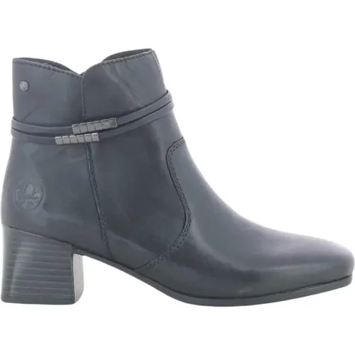 Schwarze Damenschuhe 70973 , Damen, Größe: 39 EU - Rieker - Modalova