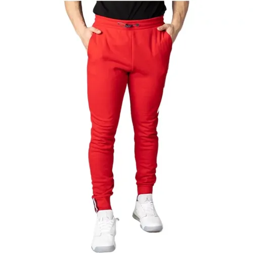 Rote Hose mit Schnürung und Seitentaschen , Herren, Größe: 2XL - Tommy Jeans - Modalova