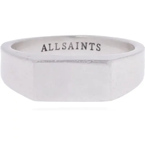 Silver ring , female, Sizes: L, M, S - AllSaints - Modalova