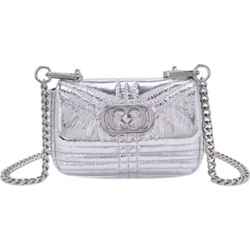 Gesteppte Lederkette Crossbody-Tasche - La Carrie - Modalova