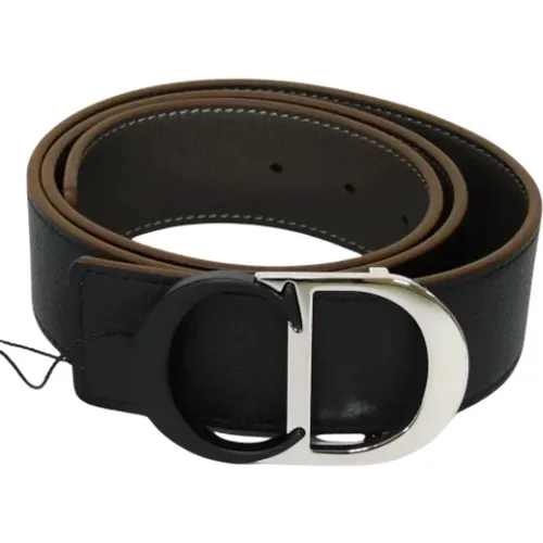 Pre-owned Leather belts , male, Sizes: ONE SIZE - Dior Vintage - Modalova