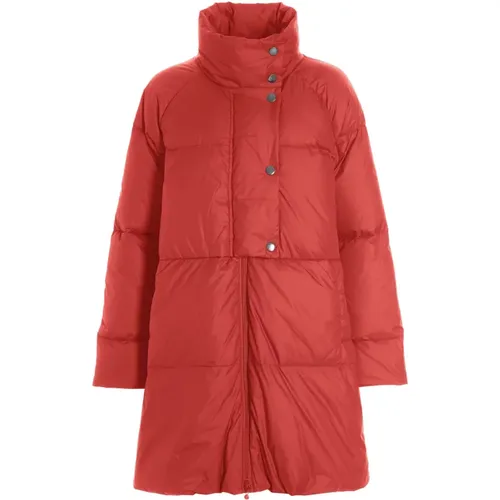 Feather Down Short Coat in Lava , female, Sizes: XS, 2XL, XL - Bitte Kai Rand - Modalova