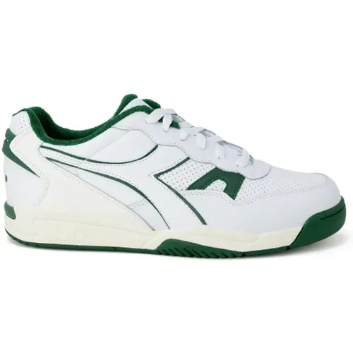 Grüne Sportliche Schnürschuhe , Herren, Größe: 44 EU - Diadora - Modalova